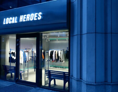 Realizacja oświetlenia w sklepie odzieżowym Local Heroes